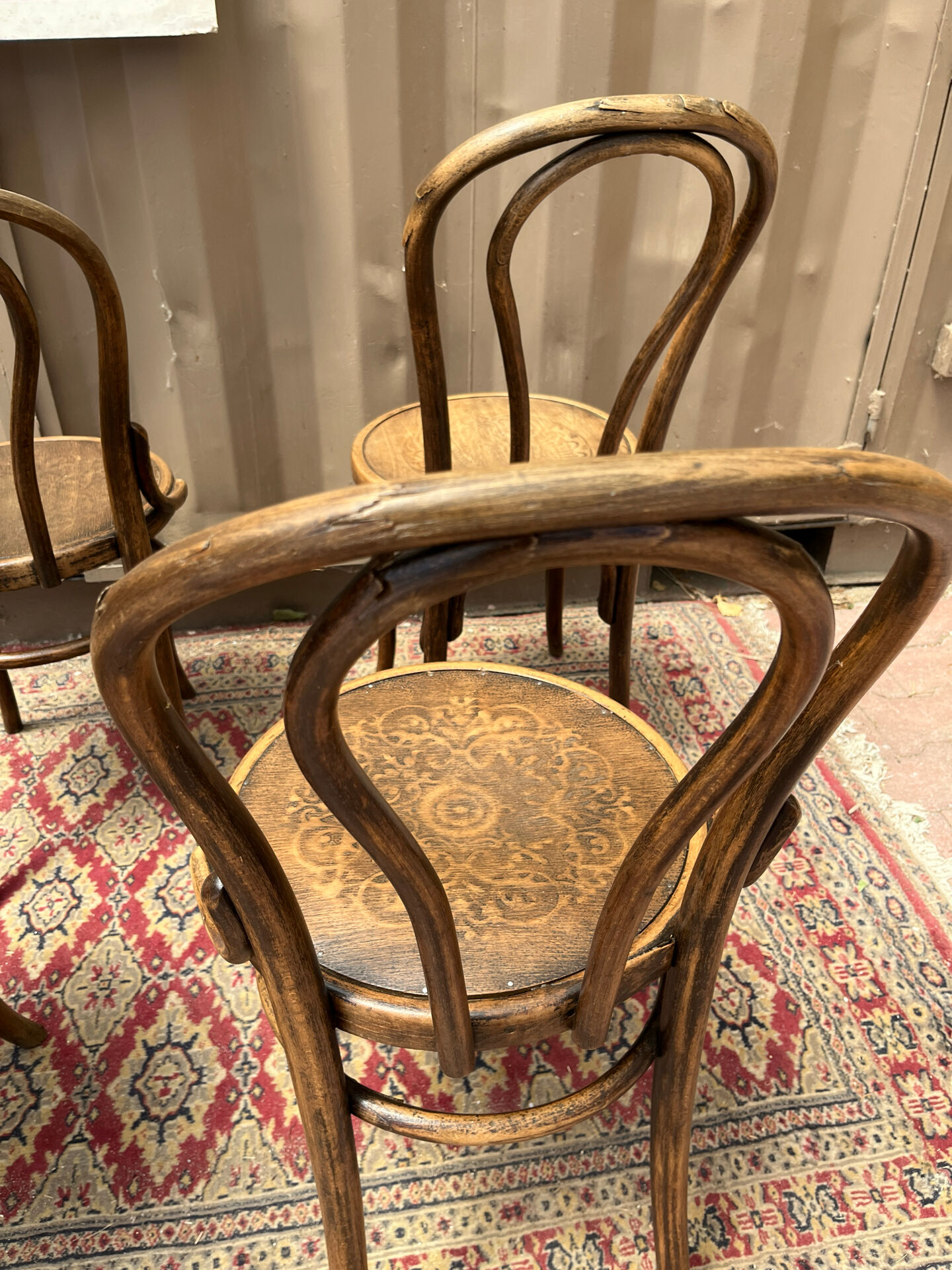 Old bistro chair