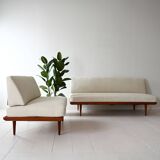 Vintage Danish Sofa Minerva by Peter Hvidt & Orla Mølgaard-Nielsen