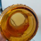 Vintage amber glass water jug made in Italy in the 60s/70s
