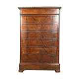 Napoleon III era semainier mahogany.