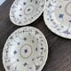 2 soup plates and 1 Myott Finlandia dish