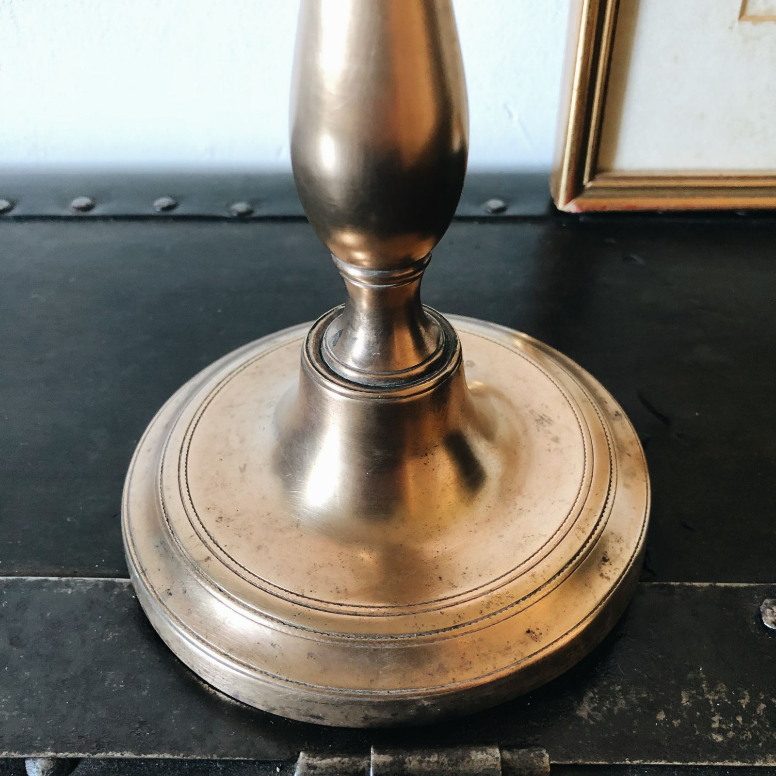Vintage brass candlestick