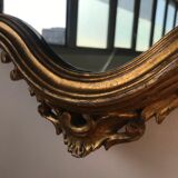 Gilded mirror louis XV H style:82cm