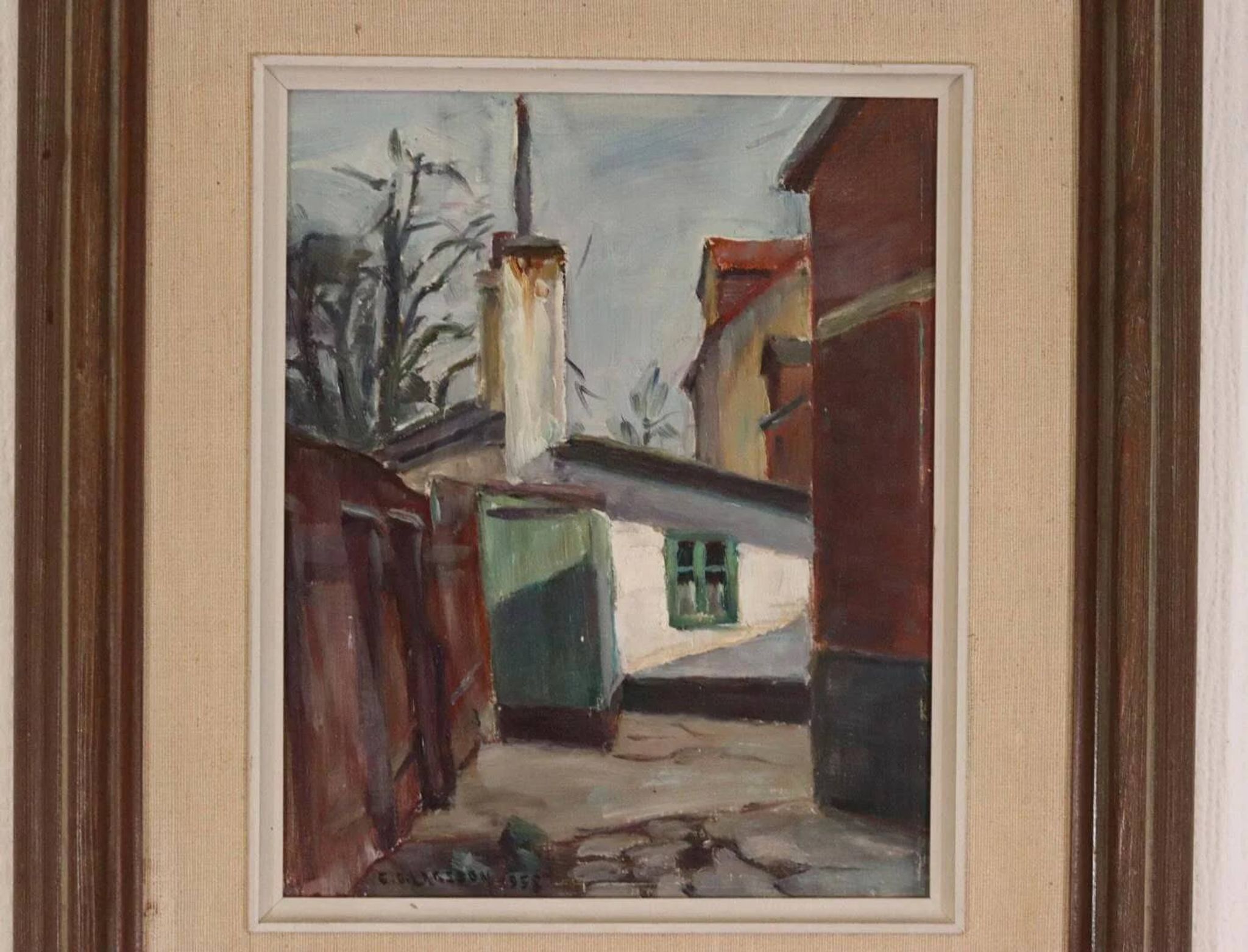 « View of the Garden » de Carl Oskar Larsson
