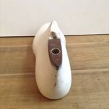 Antique white wooden shoe tree