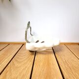 Wall-mounted soap holder ceramic shell