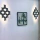 Large pair of wall sconces "Organ" by Raak Amsterdam, 1970s
