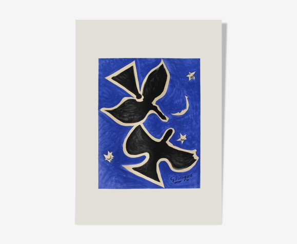 Georges BRAQUE, Les Oiseaux 1961