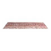 Tapis de couloir de cuisine turc vintage des années 1970, noué à la main, 84x296.