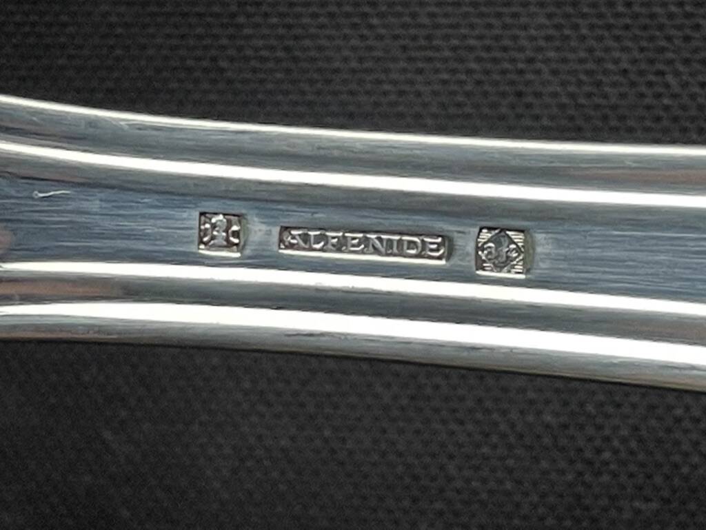 Cutlery set 37 pieces – Alfénide for Christofle América model - Luc Lanel