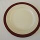 Digoin sarreguemines opaque porcelain dinner plates, pasteur pattern