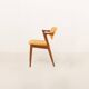 Kai Kristiansen vintage chair in teak, model 42, Denmark 1960s