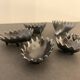 Ashtray 6 hedgehogs in bronze 1950