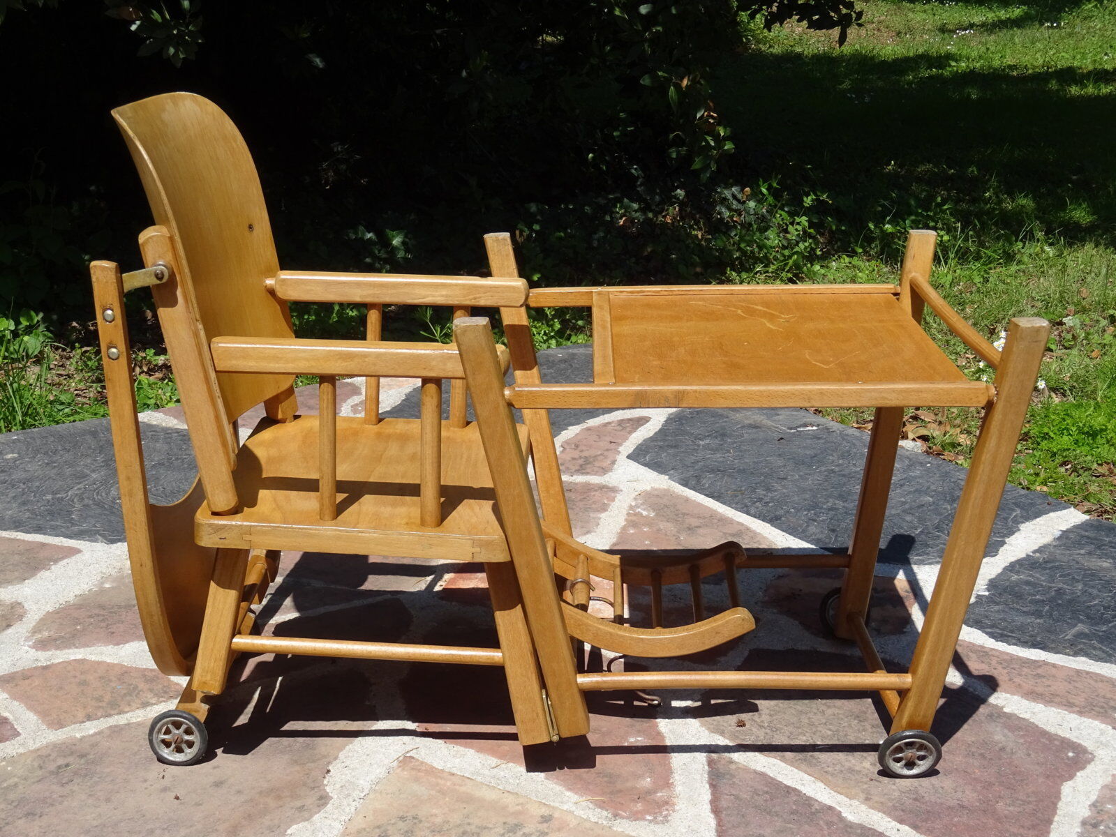 Chaise haute bébé Baumann