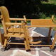 Chaise haute bébé Baumann