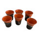 Set of 6 small liqueur cups Valauris