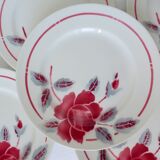 5 assiettes dessert vintage du Moulin des Loups et Orchies (210674)