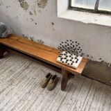 Walnut bench 1900 175cm