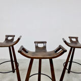 Vintage Spanish barstools 'Brutalism'