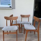 Schienning & Elgaard dining chairs, set of four