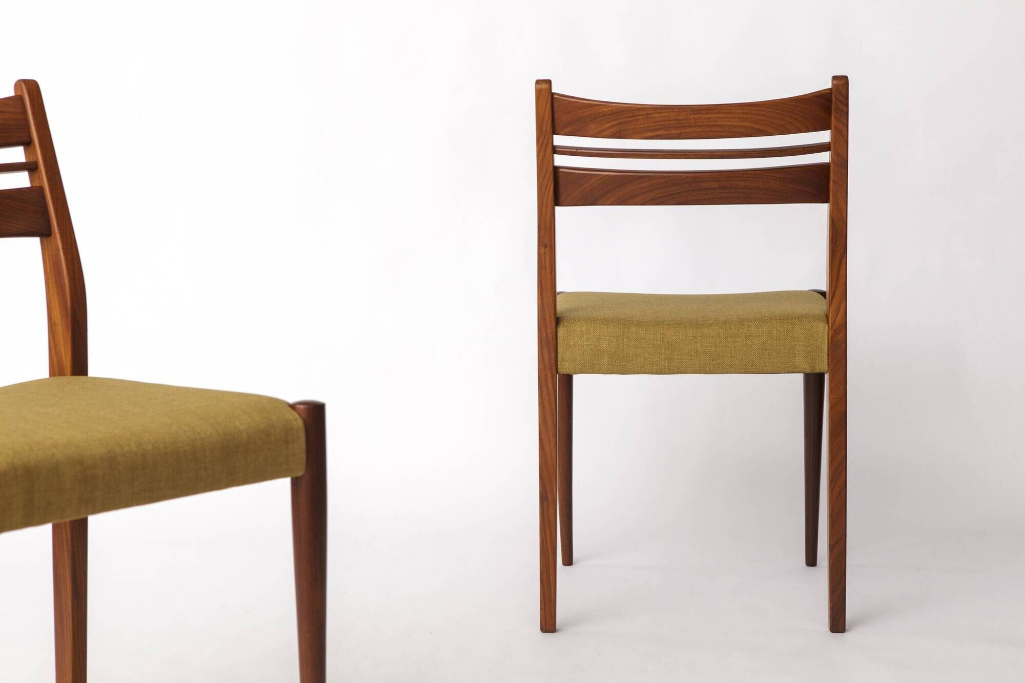 Set of 4 Vintage Teak Dining Chairs by Habeo, Germany – 1960s Mid-Century