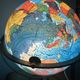 Illuminated Relief Globe – Scan-Globe Model 3Z Gyroscopic
