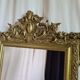 Old mirror nineteenth century gilded