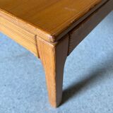 Solid beech coffee table for IKEA, 1970