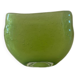 Murano vase in bubble-blown glass paste