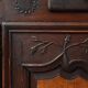 Rare French provincial carved cabinet or buffet with great patina, dated 18
