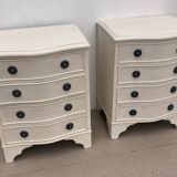 Pair of English-style bedside tables