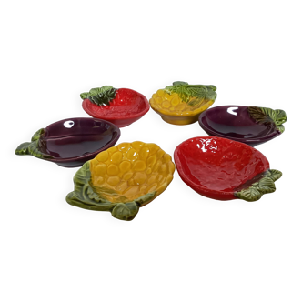 Six mini slip cups