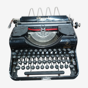 Machine à écrire Olympia Progress années 30