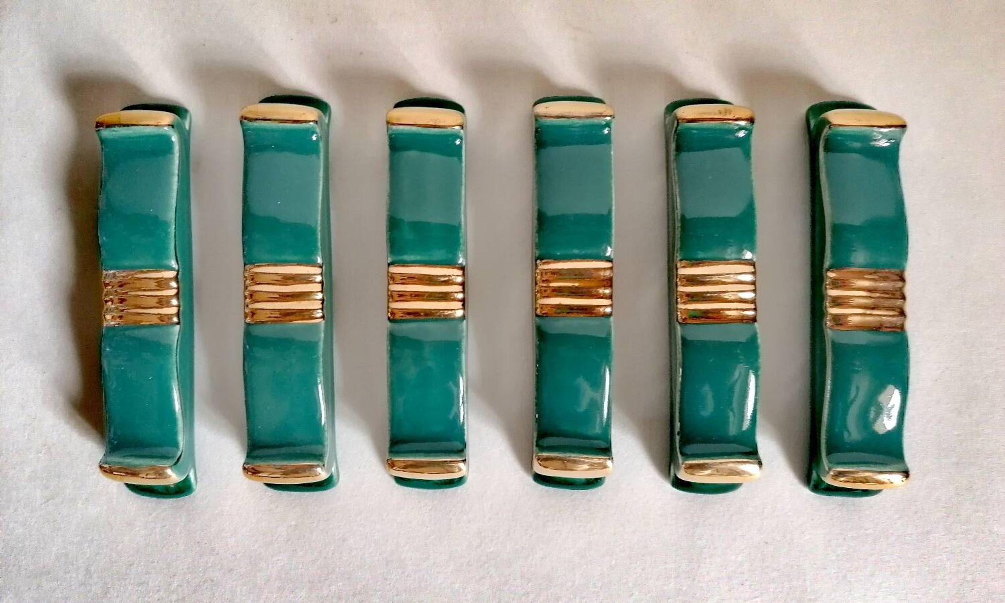 6 porte couteau art déco années 30