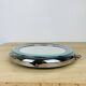 Vintage chrome barber mirror