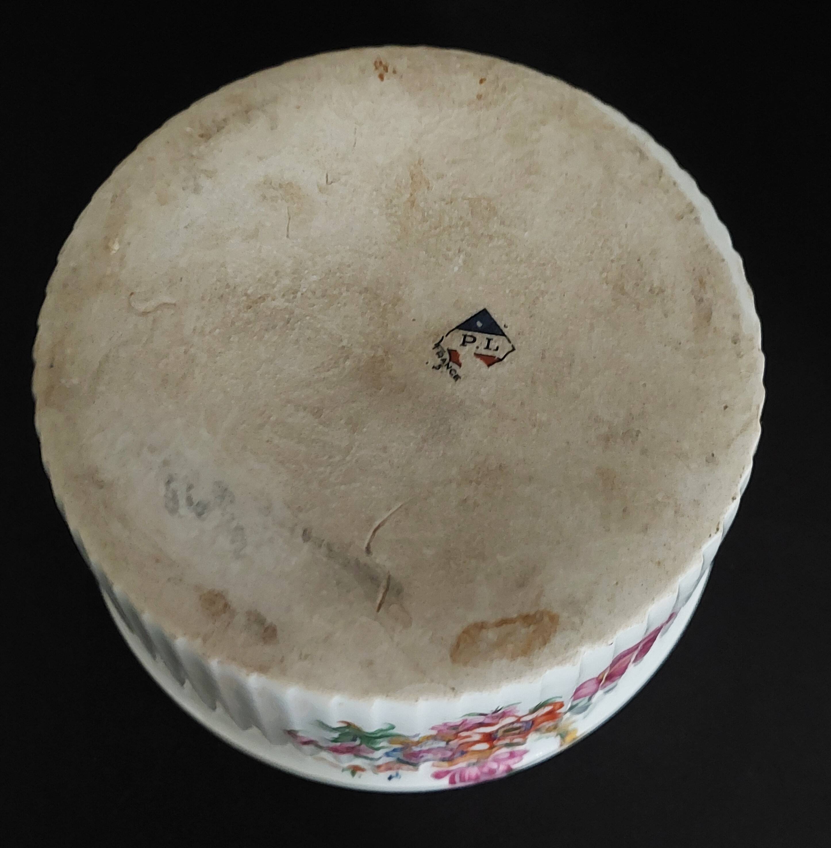 Limoges PL porcelain soufflé mold