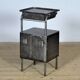 Iron nightstand, circa 1950