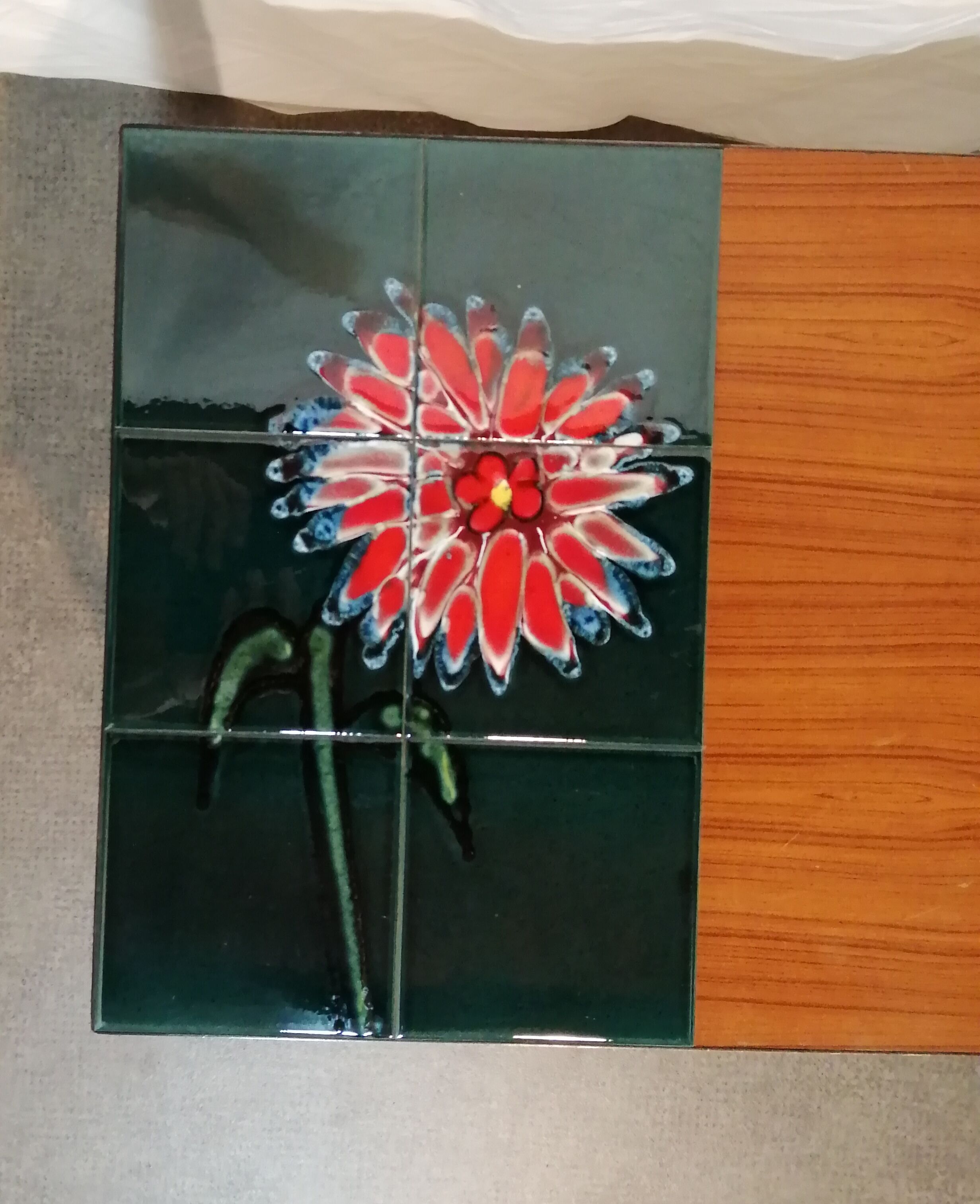 Ceramic coffee table 1960