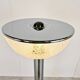 Vintage chrome and glass floor lamp, 1970s