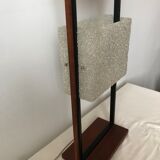 Arlus teak and perspex floor lamp