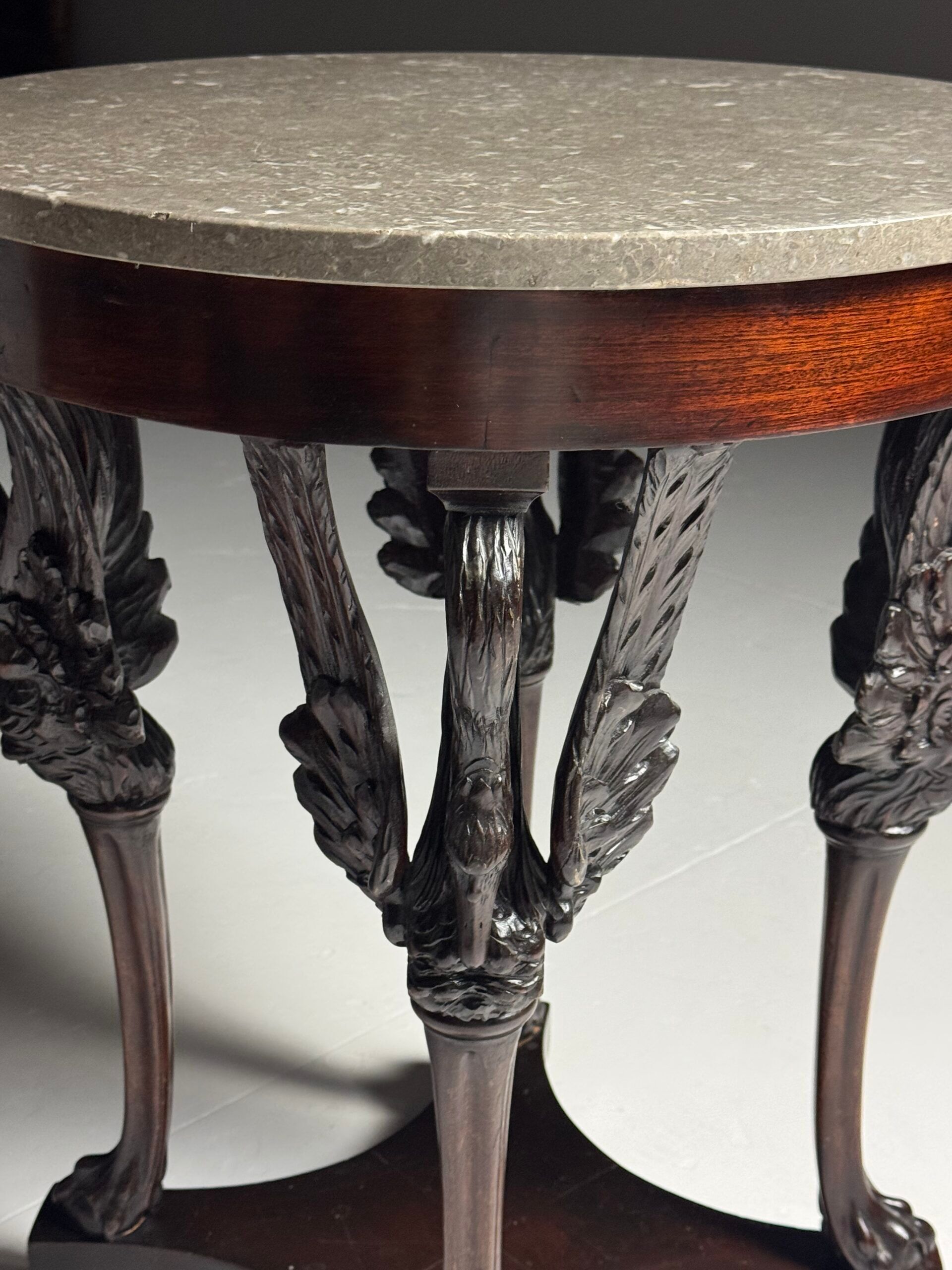 Empire gueridon 19th century mahogany