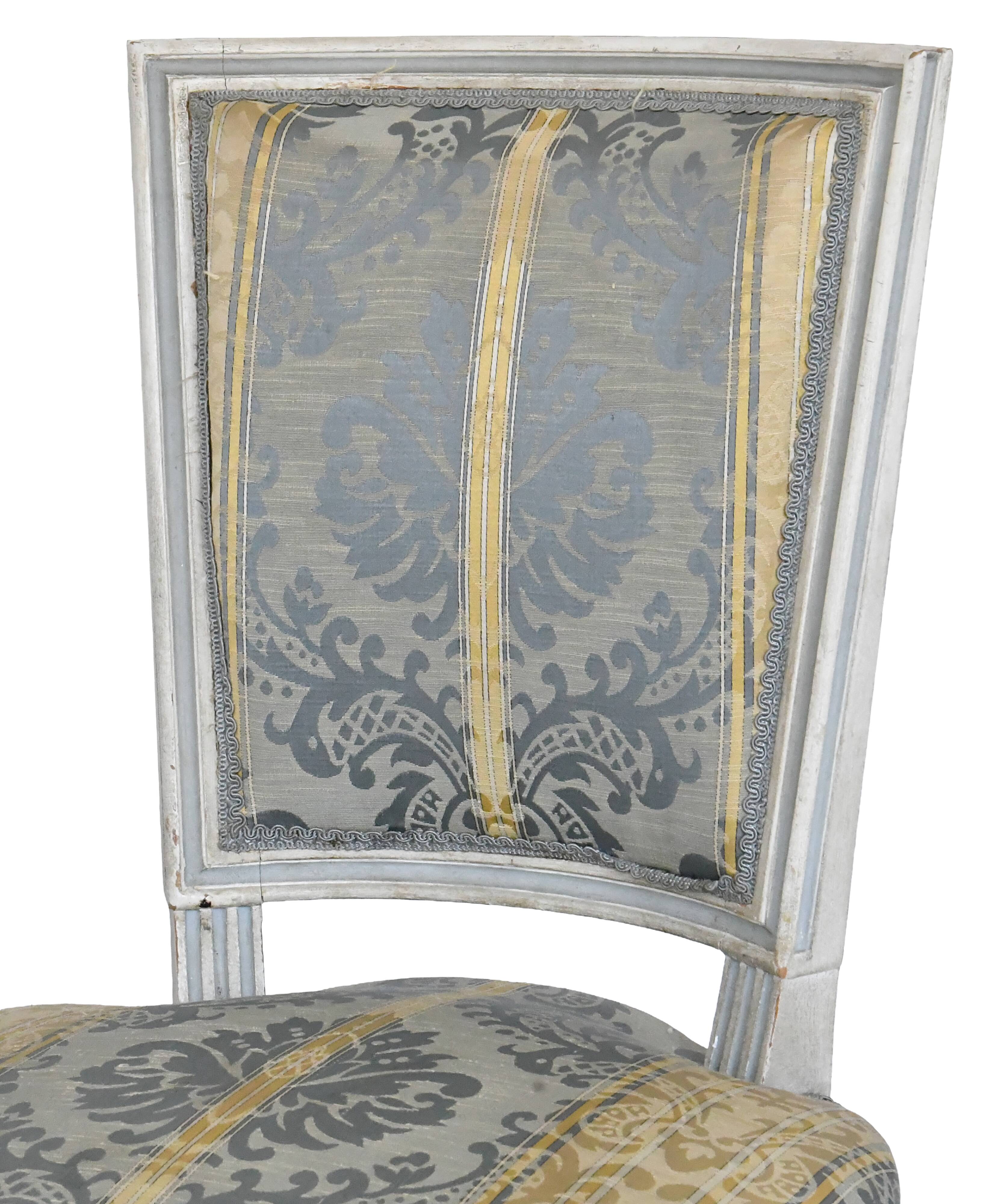 Set of 4 Louis XVI style chairs