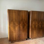 Art Deco cabinets, Austria, 1930s, set of 2
