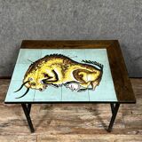 Vintage ceramic coffee table