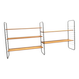 Vintage wall rack / wall system with bookshelves from the 60s