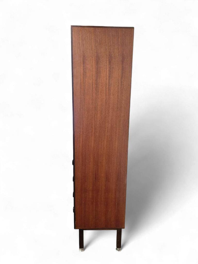 vintage mid-height cabinet / display cabinet / bookcase