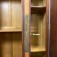 Art Nouveau period wardrobe in precious wood marquetry around 1900