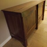 Very Empire half-column XIX century low sideboard