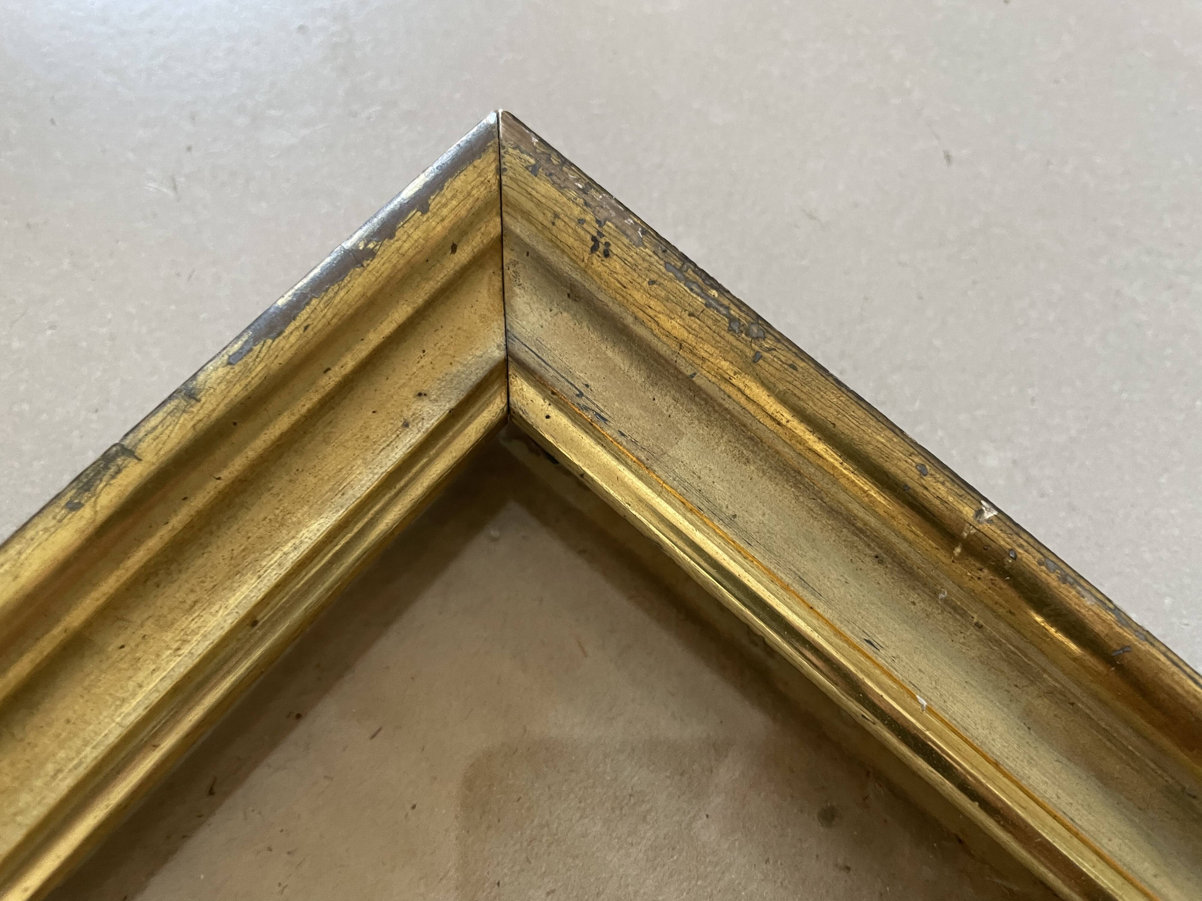 Old golden frame 33x36cm