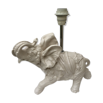 Vintage ceramic enamelled table lamp